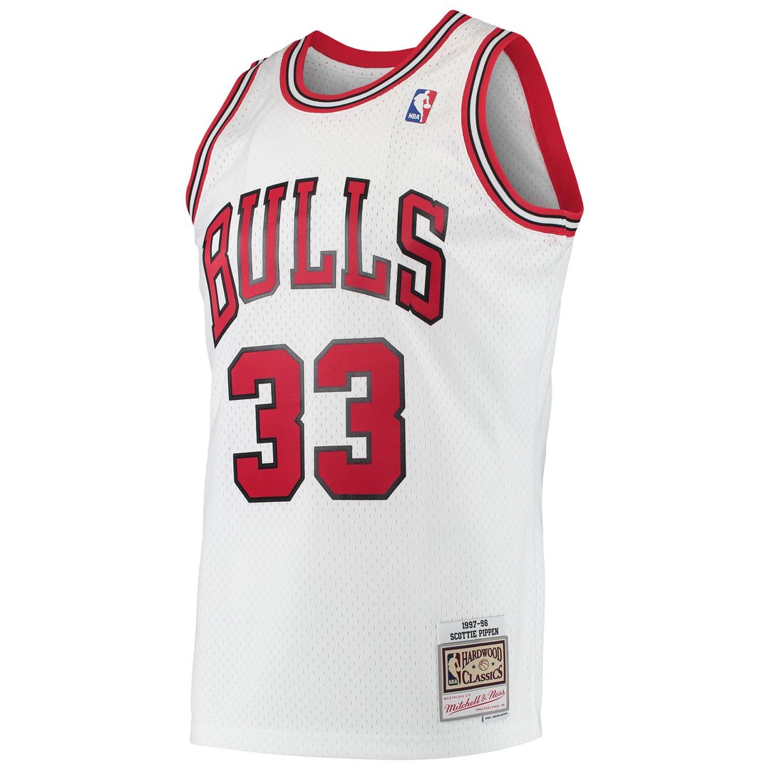 Scottie Pippen Chicago Bulls Mitchell & Ness 1997/98 Hardwood Classics Swingman Jersey - Black