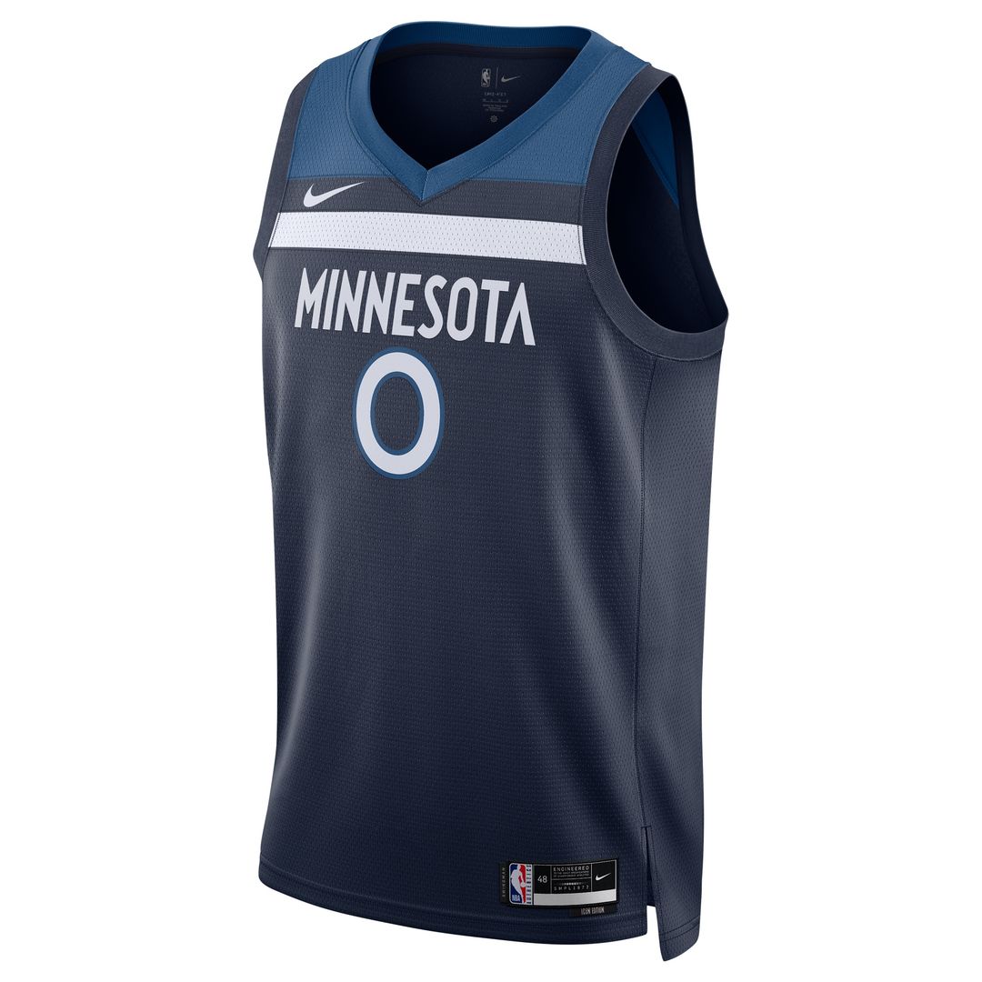 Donte DiVincenzo Minnesota Timberwolves Nike Unisex Player Swingman Jersey - Icon Edition - Navy