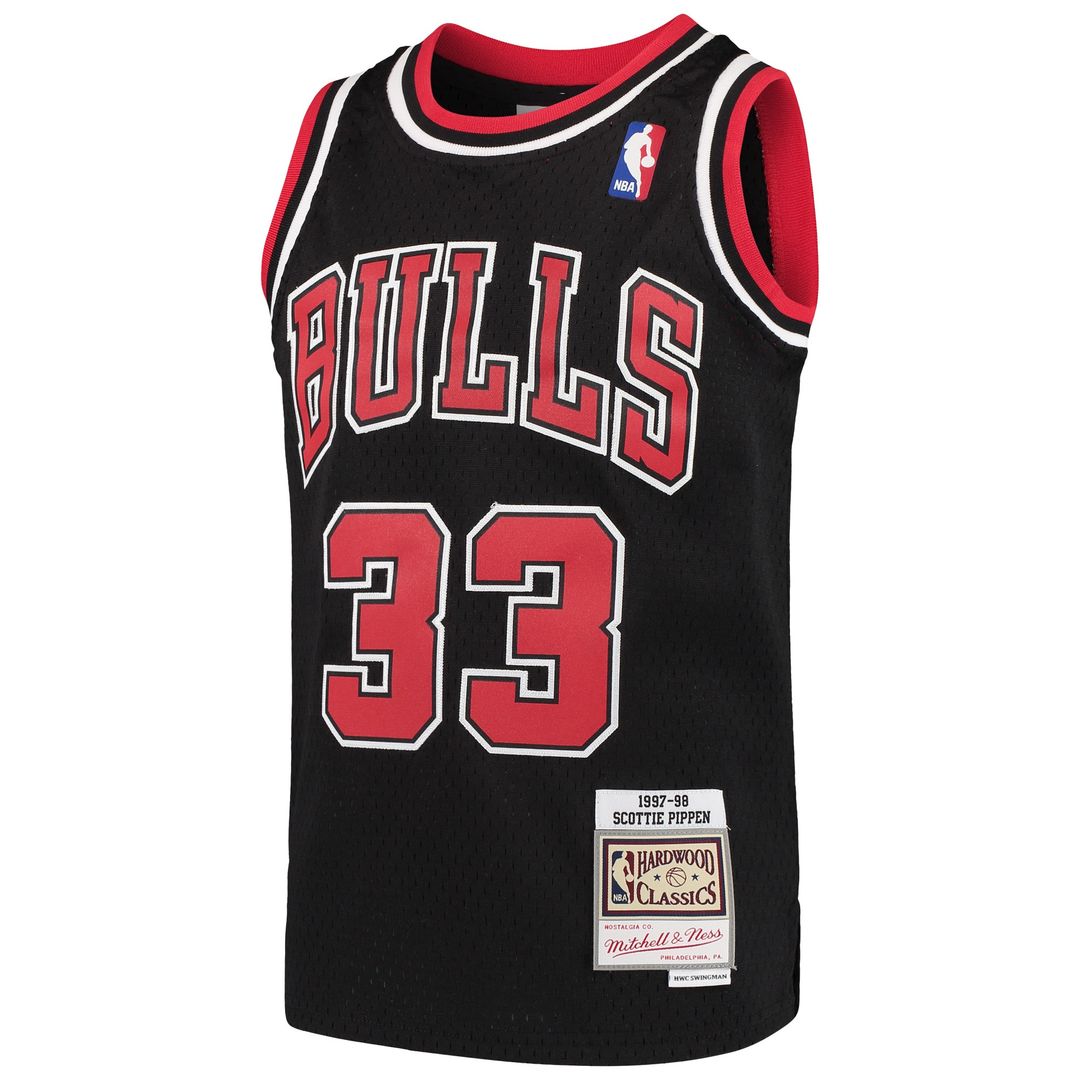 Scottie Pippen Chicago Bulls Mitchell & Ness Youth 1997 - 98 Hardwood Classics Swingman Jersey - Red