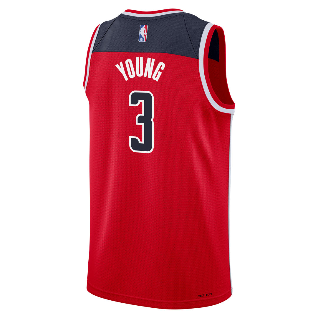 Trae Young Washington Wizards Nike Youth Swingman Jersey - Icon Edition - Red