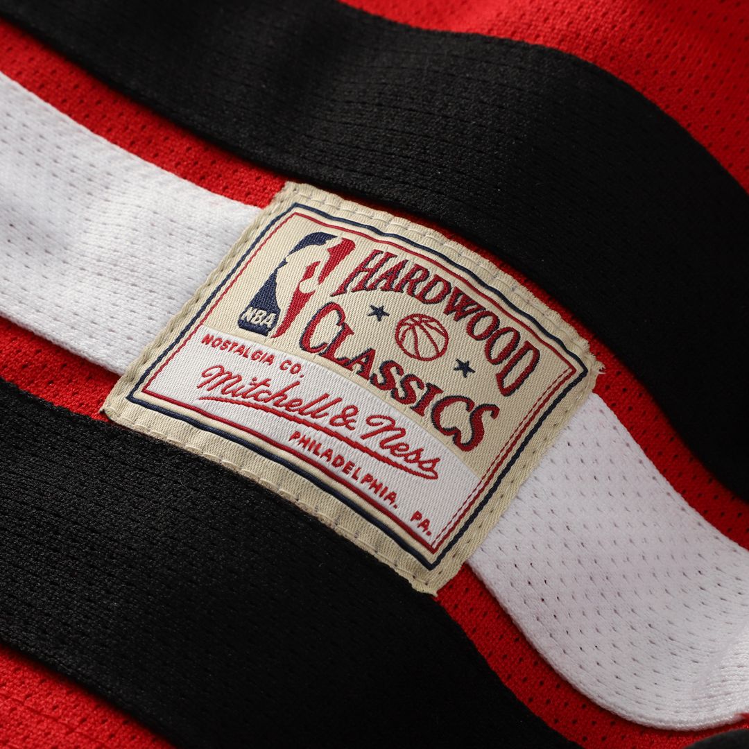 Dennis Rodman Chicago Bulls Mitchell & Ness Big & Tall NBA Hockey Jersey - Red