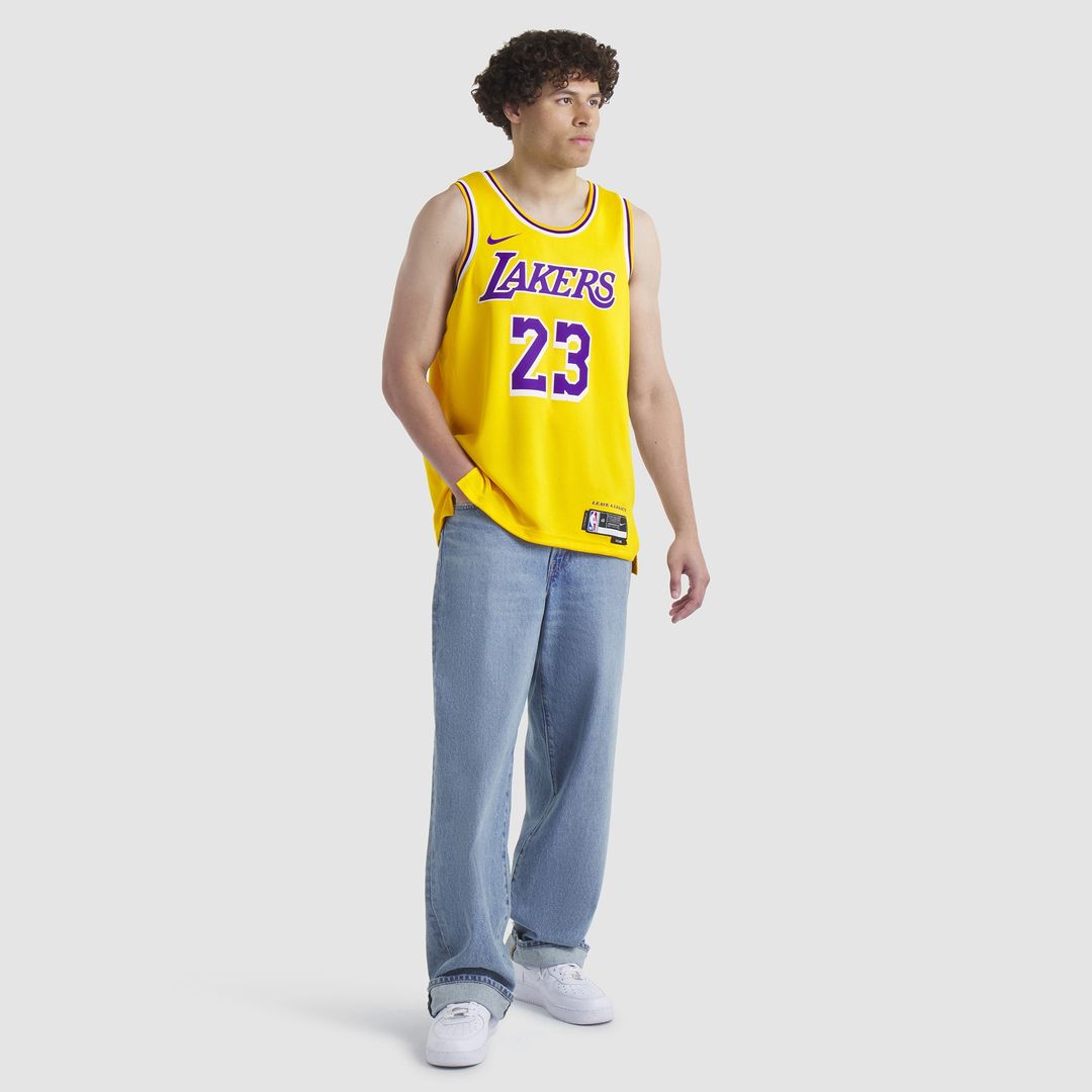 LeBron James Los Angeles Lakers Nike Unisex Swingman Jersey - Association Edition - White