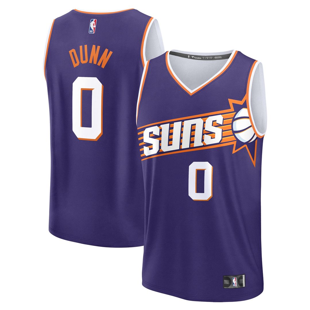 Ryan Dunn Phoenix Suns Fanatics Youth 2024 NBA Draft Fast Break Player Jersey - Icon Edition - Purple