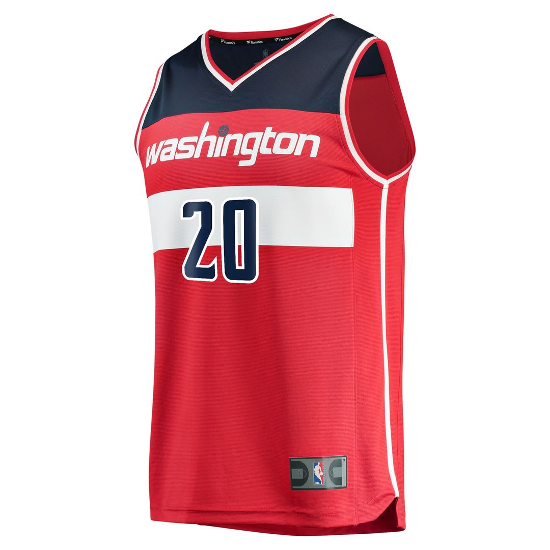 Alexandre Sarr Washington Wizards Fanatics Fast Break Player Replica Jersey - Icon Edition - Red