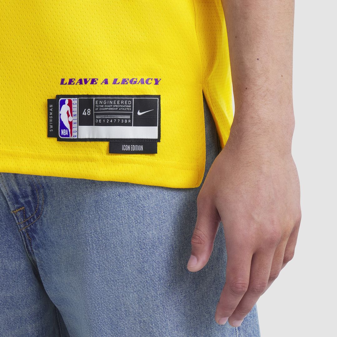 LeBron James Los Angeles Lakers Nike Unisex Swingman Jersey - Association Edition - White