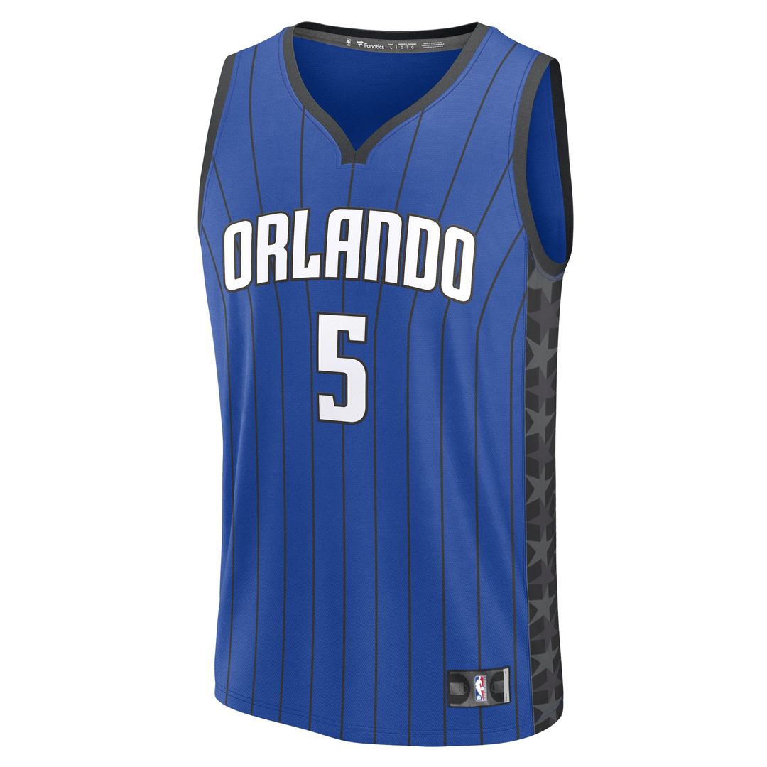 Paolo Banchero Orlando Magic Fanatics Youth Fast Break Player Replica Jersey - Statement Edition - Blue