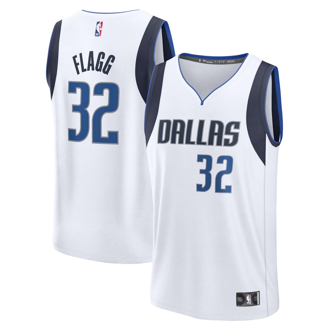 Cooper Flagg Dallas Mavericks Fanatics 2025 NBA Draft First Round Pick Fast Break Replica Jersey - Association Edition - White