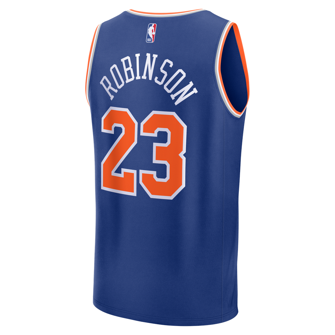Mitchell Robinson New York Knicks Fanatics Youth Fast Break Replica Jersey - Blue - Icon Edition
