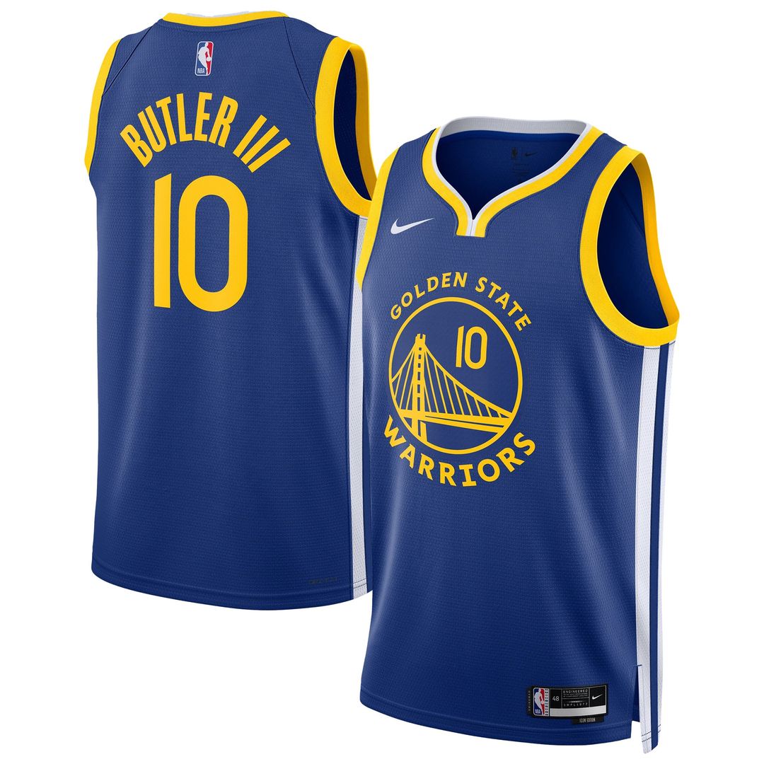 Jimmy Butler III Golden State Warriors Nike Male Player Swingman Jersey - Icon Edition - Royal