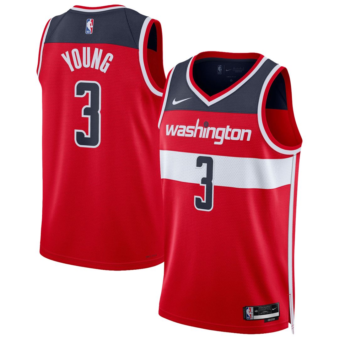 Trae Young Washington Wizards Nike Unisex Swingman Jersey - Icon Edition - Red
