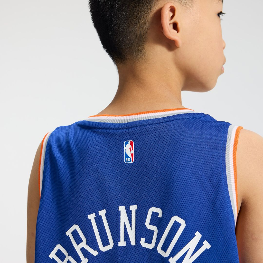 Jalen Brunson New York Knicks Fanatics Youth Fast Break Player Replica Jersey - Icon Edition - Blue