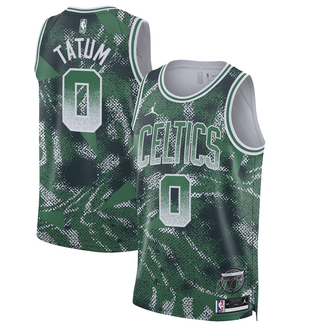 Jayson Tatum Boston Celtics Nike Unisex 2025 Select Series Player Swingman Jersey - Green