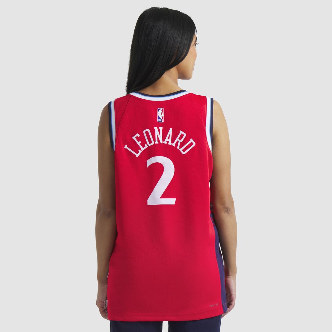 Kawhi Leonard LA Clippers Jordan Brand Unisex 2024/25 Swingman Jersey - Statement Edition - Red