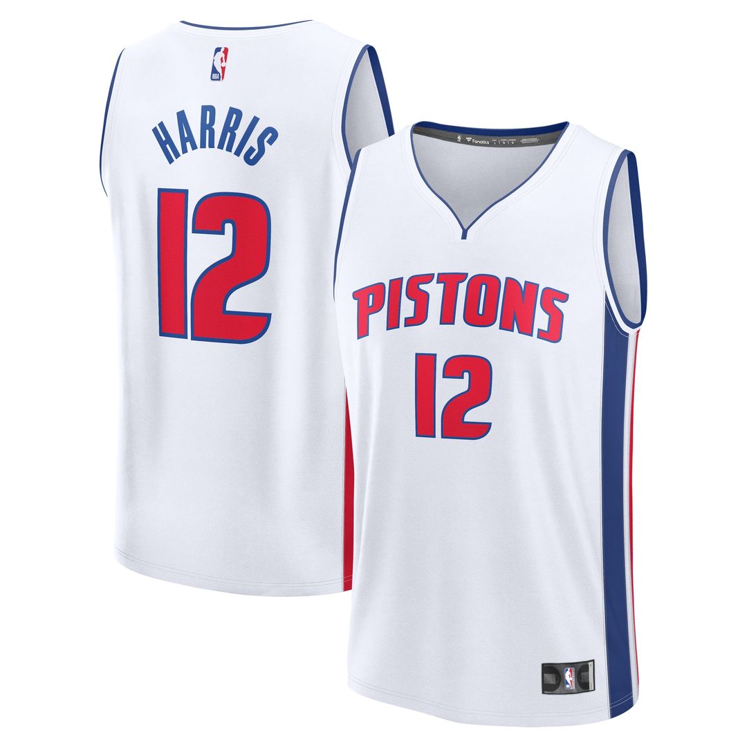Tobias Harris Detroit Pistons Fanatics Fast Break Player Replica Jersey - Association Edition - White