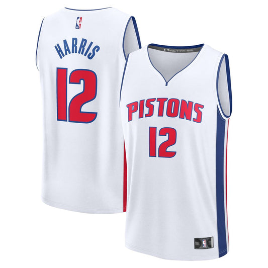 Tobias Harris Detroit Pistons Fanatics Fast Break Player Replica Jersey - Association Edition - White