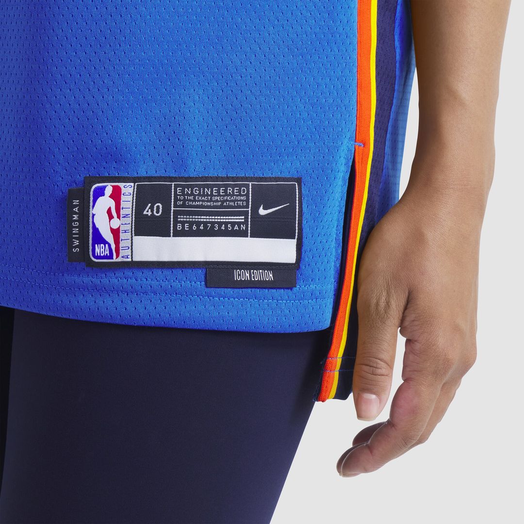 Chet Holmgren Oklahoma City Thunder Nike Unisex 2022 NBA Draft First Round Pick Player Swingman Jersey - Icon Edition - Blue