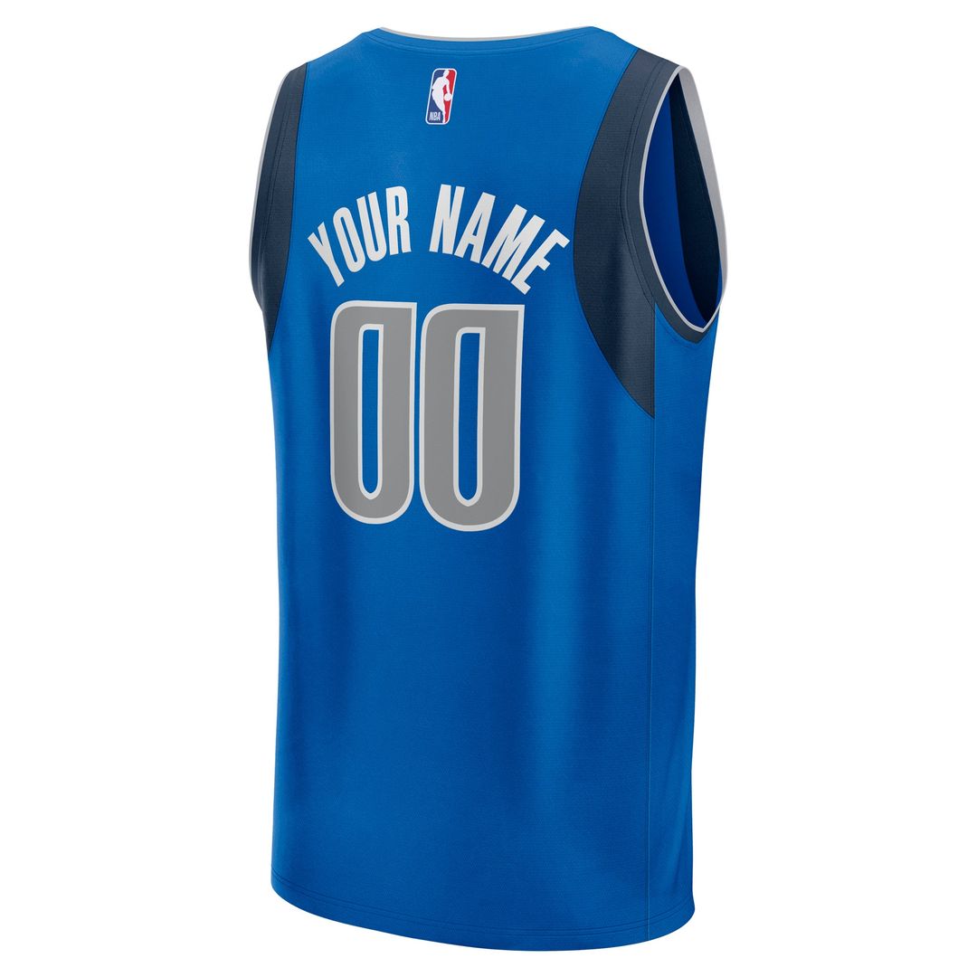 Dallas Mavericks Fanatics Fast Break Custom Jersey - Association Edition - White